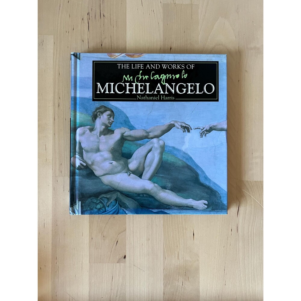 Small Vintage Hardcover: The Life and Works of Michelangelo